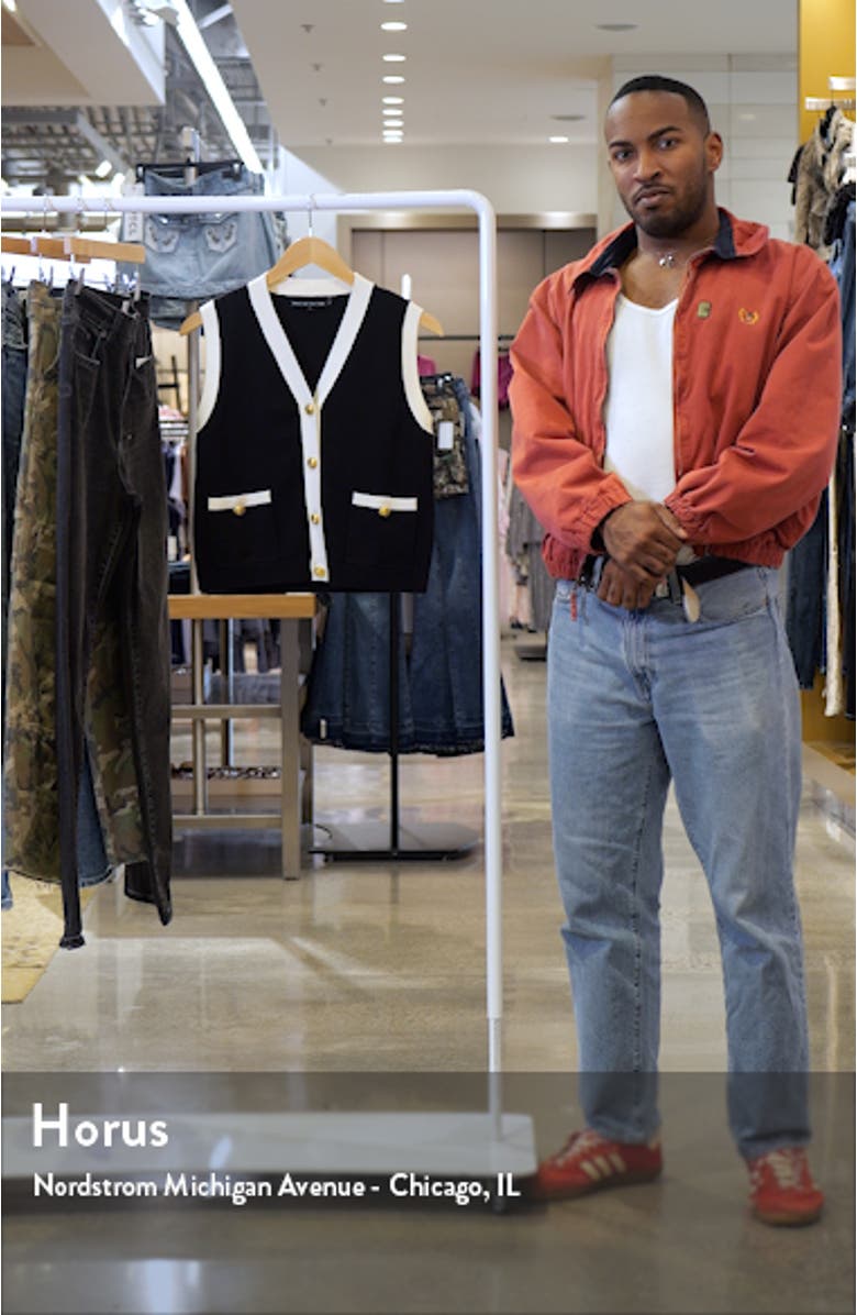 Colorblock Sweater Vest, sales video thumbnail