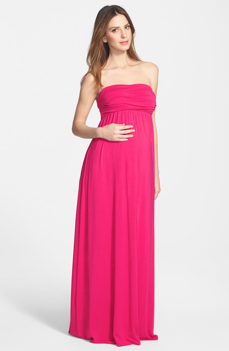 Ingrid & Isabel<sup>®</sup> Convertible Maxi Maternity Dress, Alternate, color, 