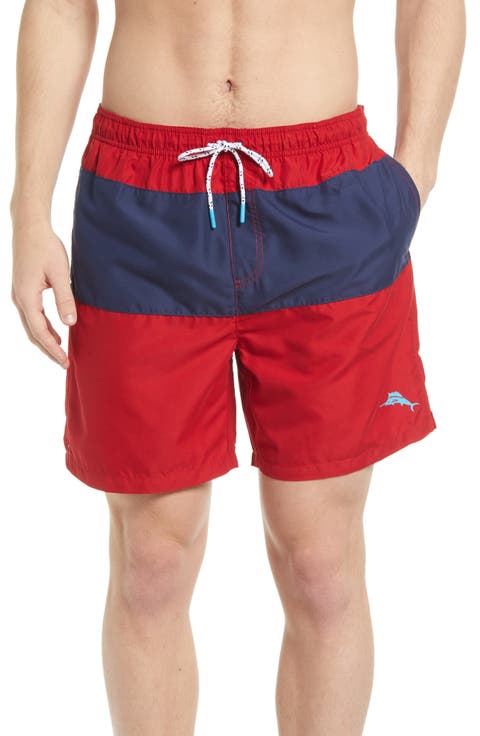 Naples Regatta Colorblock Swim Trunks
