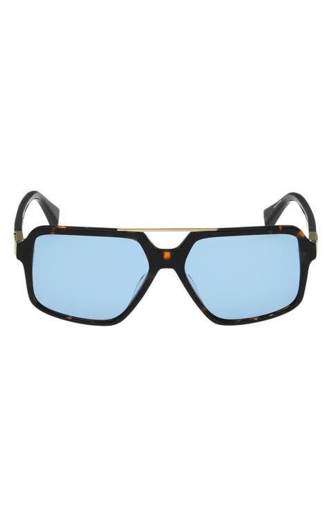 56mm Navigator Sunglasses