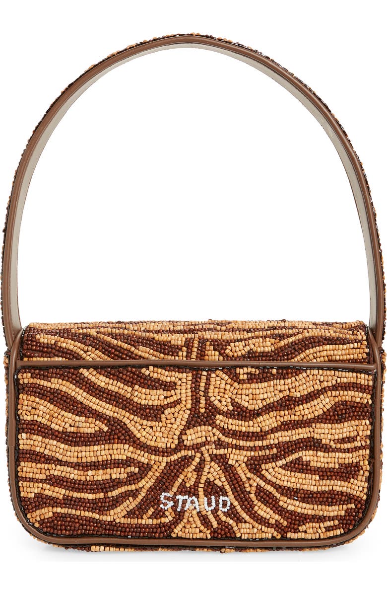 STAUD Tommy Beaded Shoulder Bag, Alternate, color,