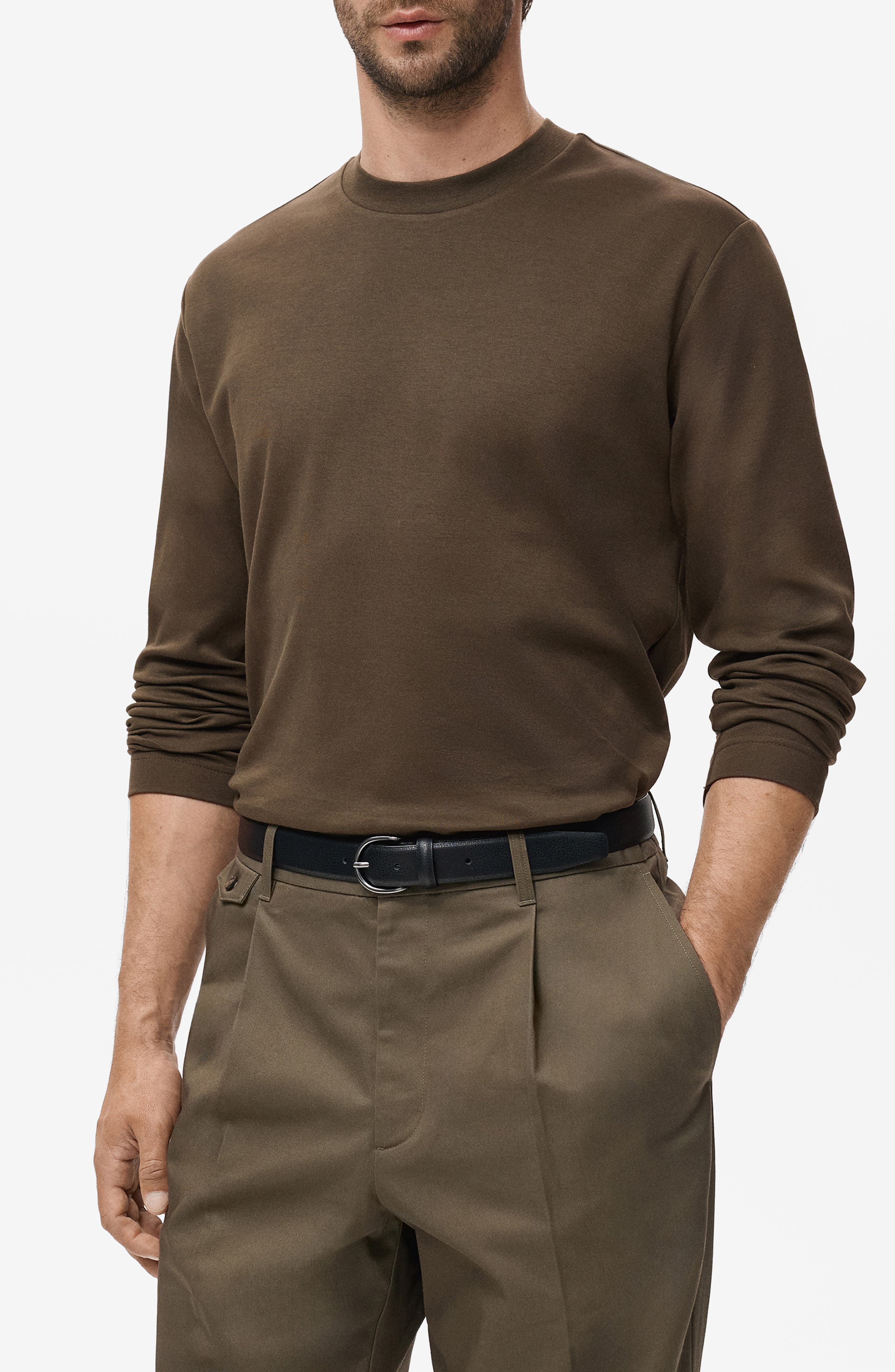 Regular Fit Long Sleeve T-Shirt