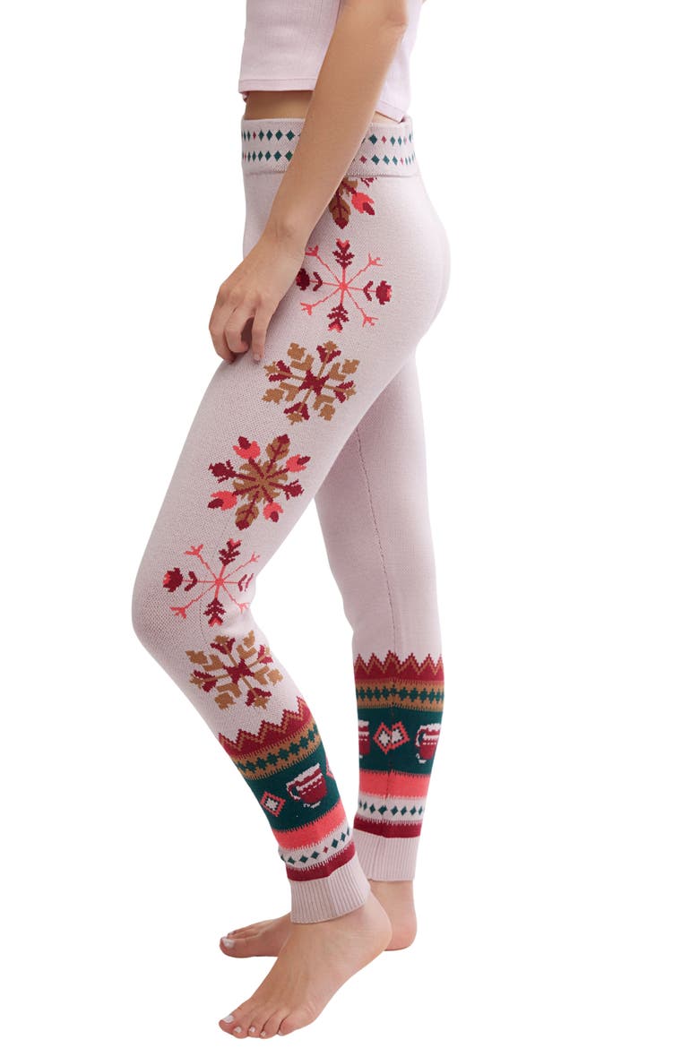 Intimately FP Falala Leggings, Alternate, color, SNOWY SIPS COMBO