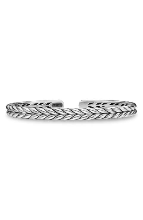 Chevron Flex Bracelet in Sterling Silver