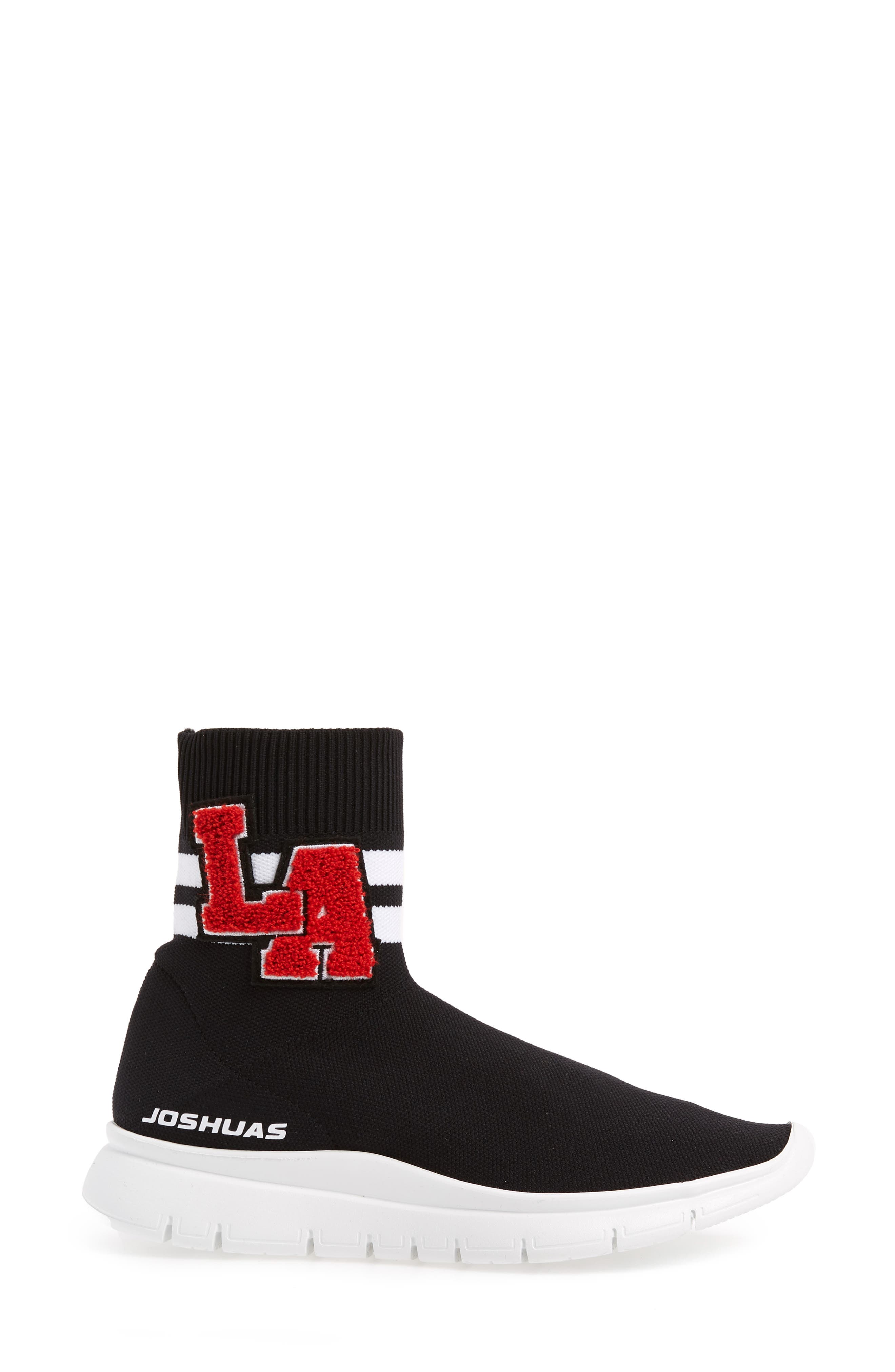 JOSHUA SANDERS University High Top Sock Sneaker, Alternate, color, 