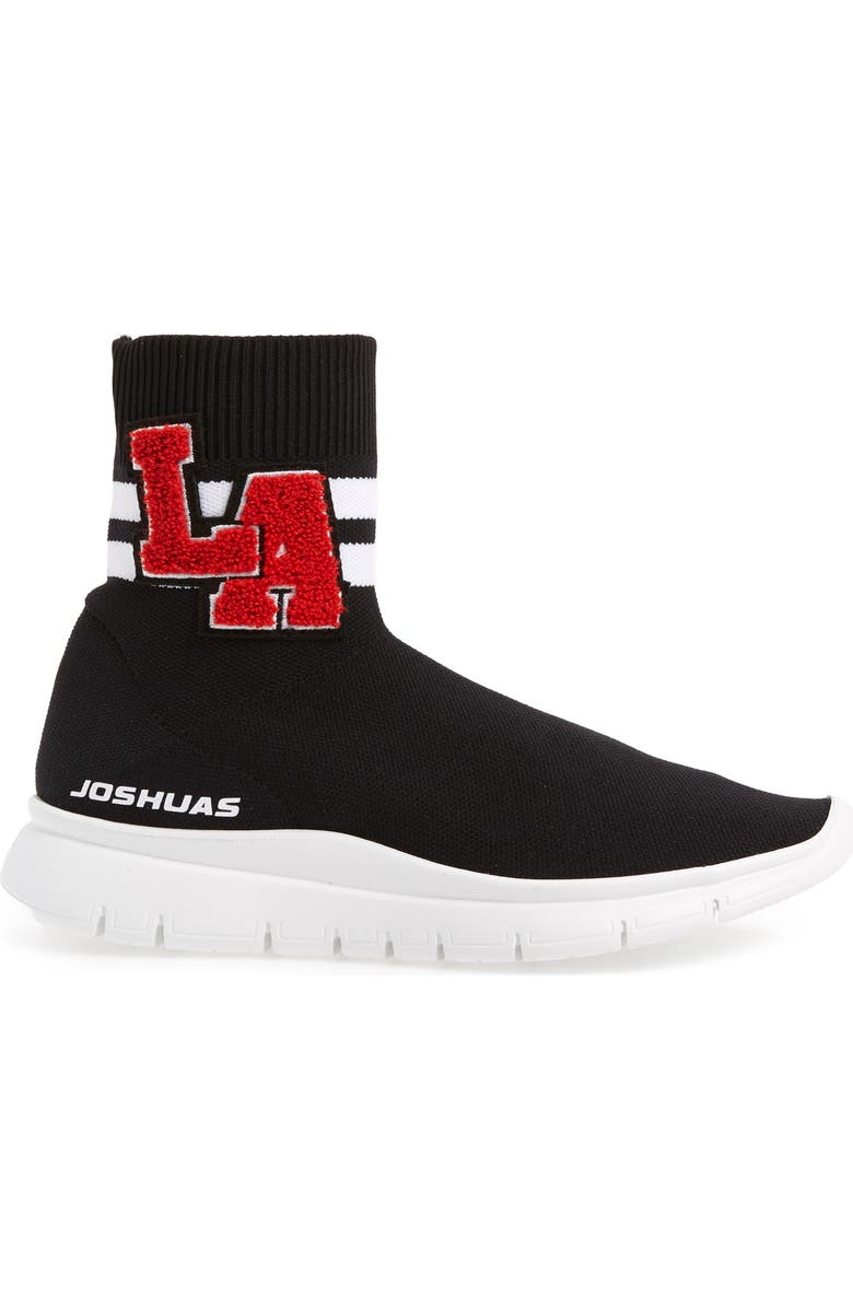 JOSHUA SANDERS University High Top Sock Sneaker, Alternate, color,