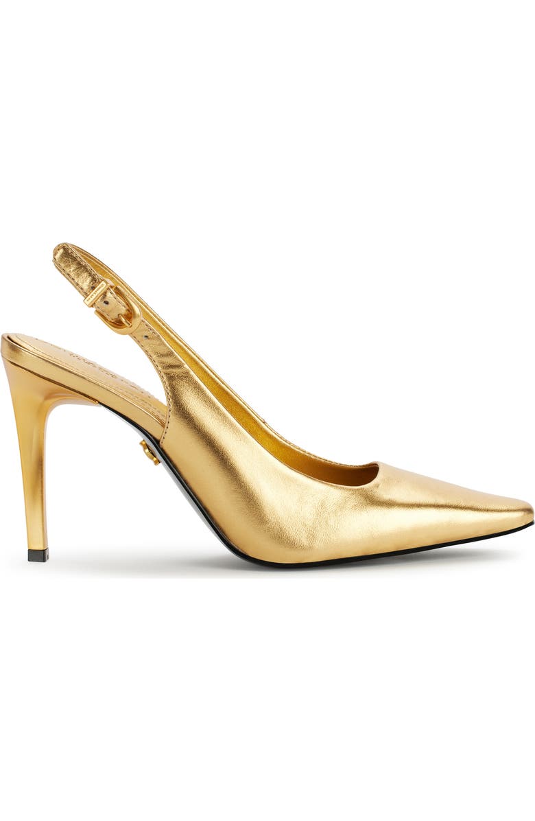 Donna Karan New York Sadrina II Slingback Pump, Alternate, color, Gold