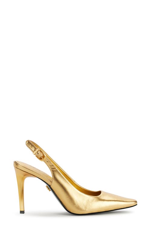 Donna Karan Sadrina Ii Slingback Pump In Gold