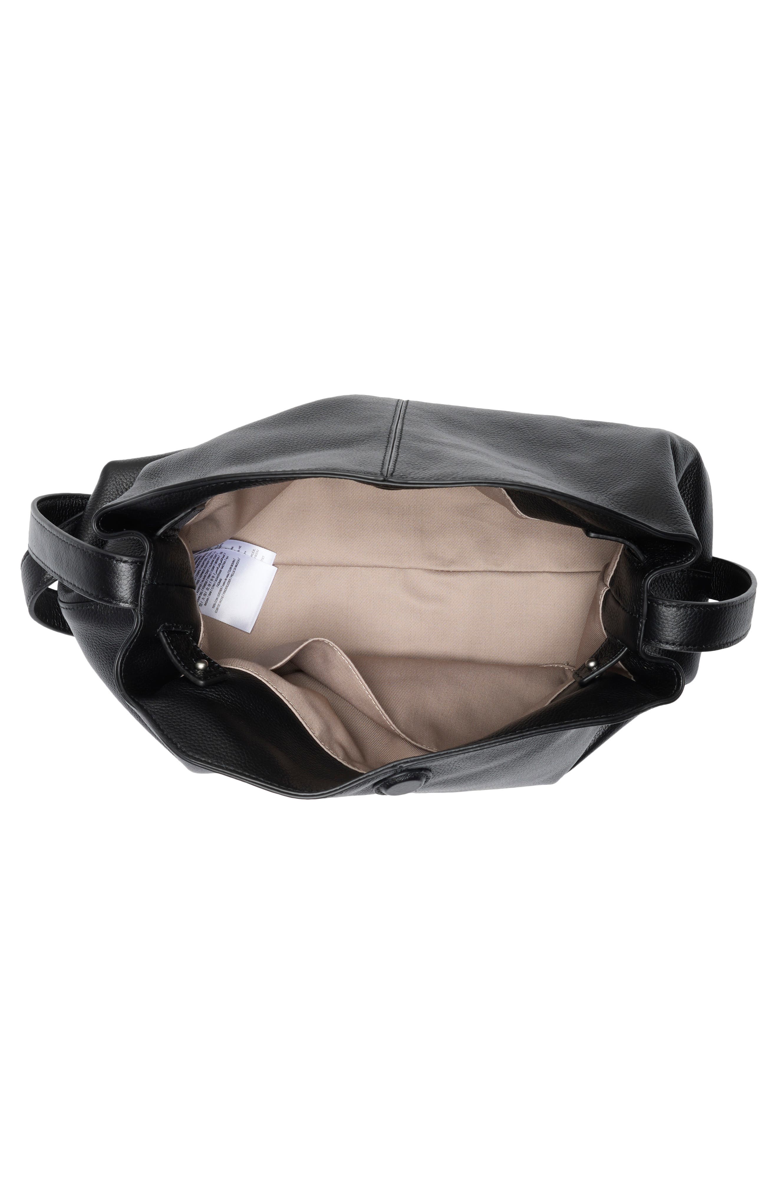 Taylor Leather Shoulder Bag, Alternate, color, BLA