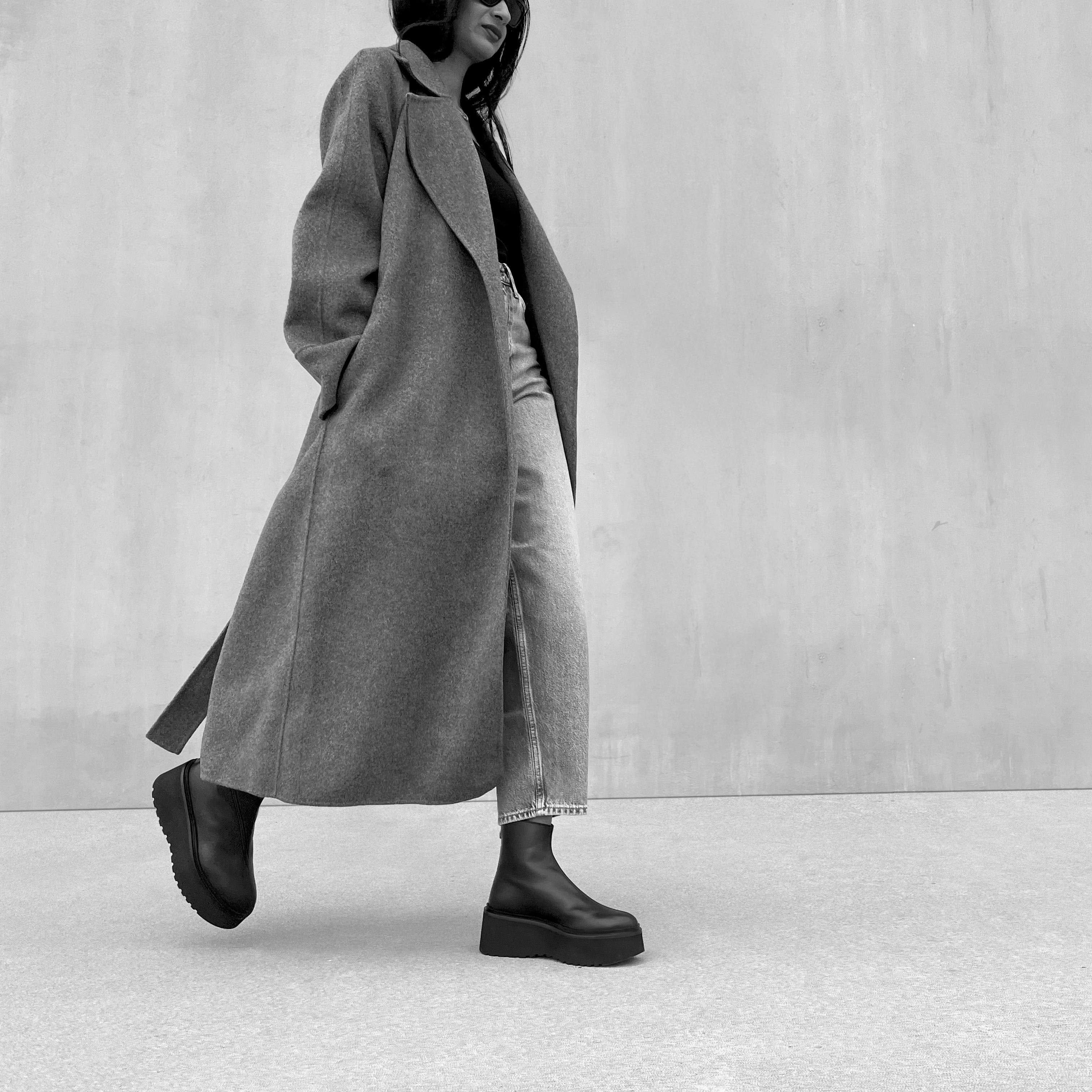 Neil J. Rodgers Zoe Platform Boot, Alternate, color, Black Calf