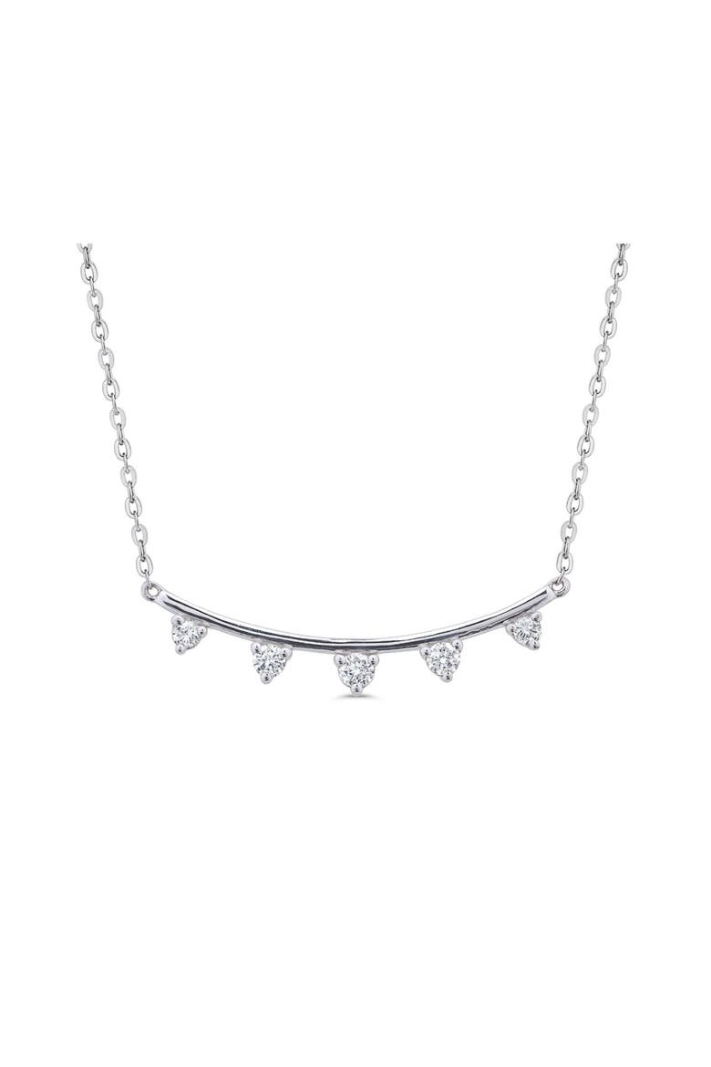Beauty-Bar Necklace, Main, color, Silver