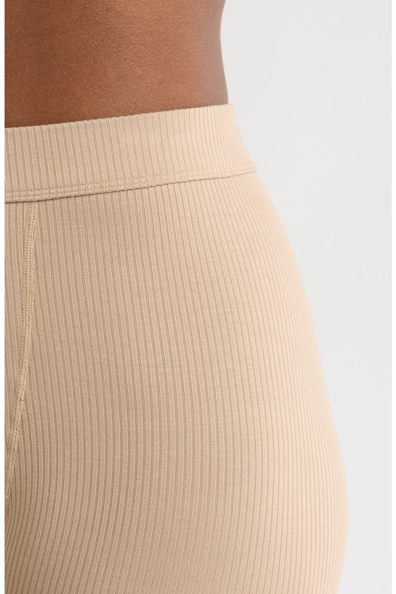 Alexiah Rib Lounge Boy Shorts, Alternate, color, SILVER TAUPE