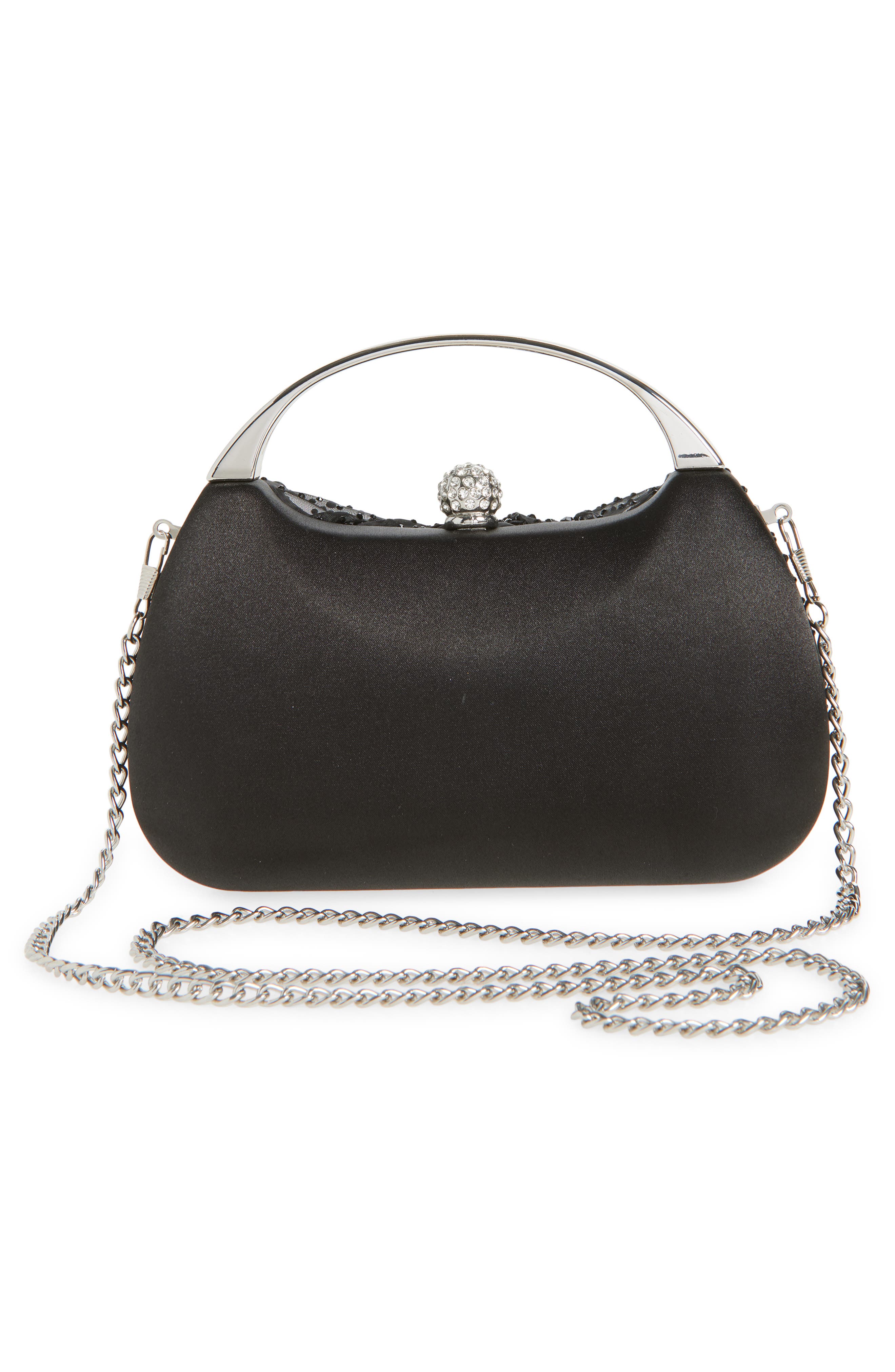 Nina Brando Minaudière, Alternate, color, Black