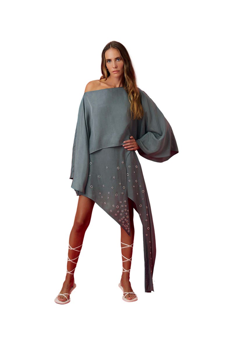 Nocturne Asymmetric Skirt, Main, color, 