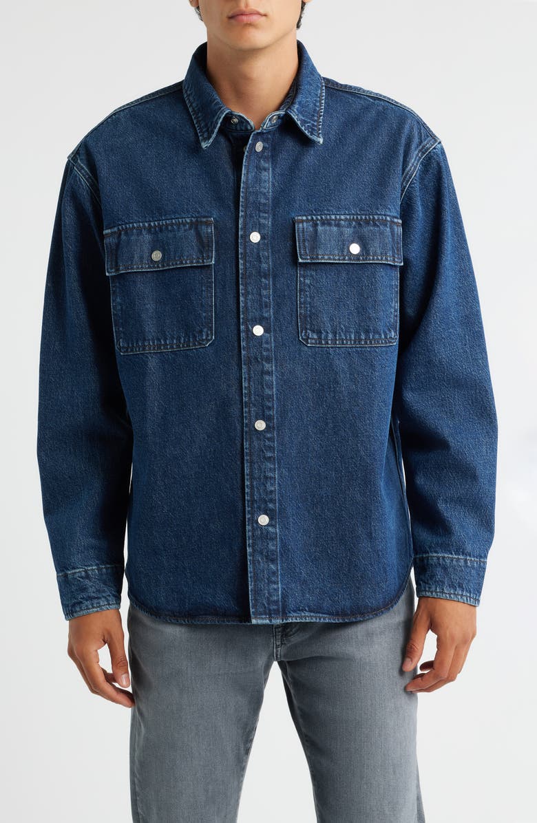 FRAME Denim Overshirt, Alternate, color, Lovell