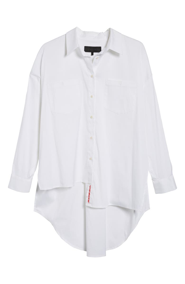 KENDALL + KYLIE Asymmetrical Shirt, Alternate, color,