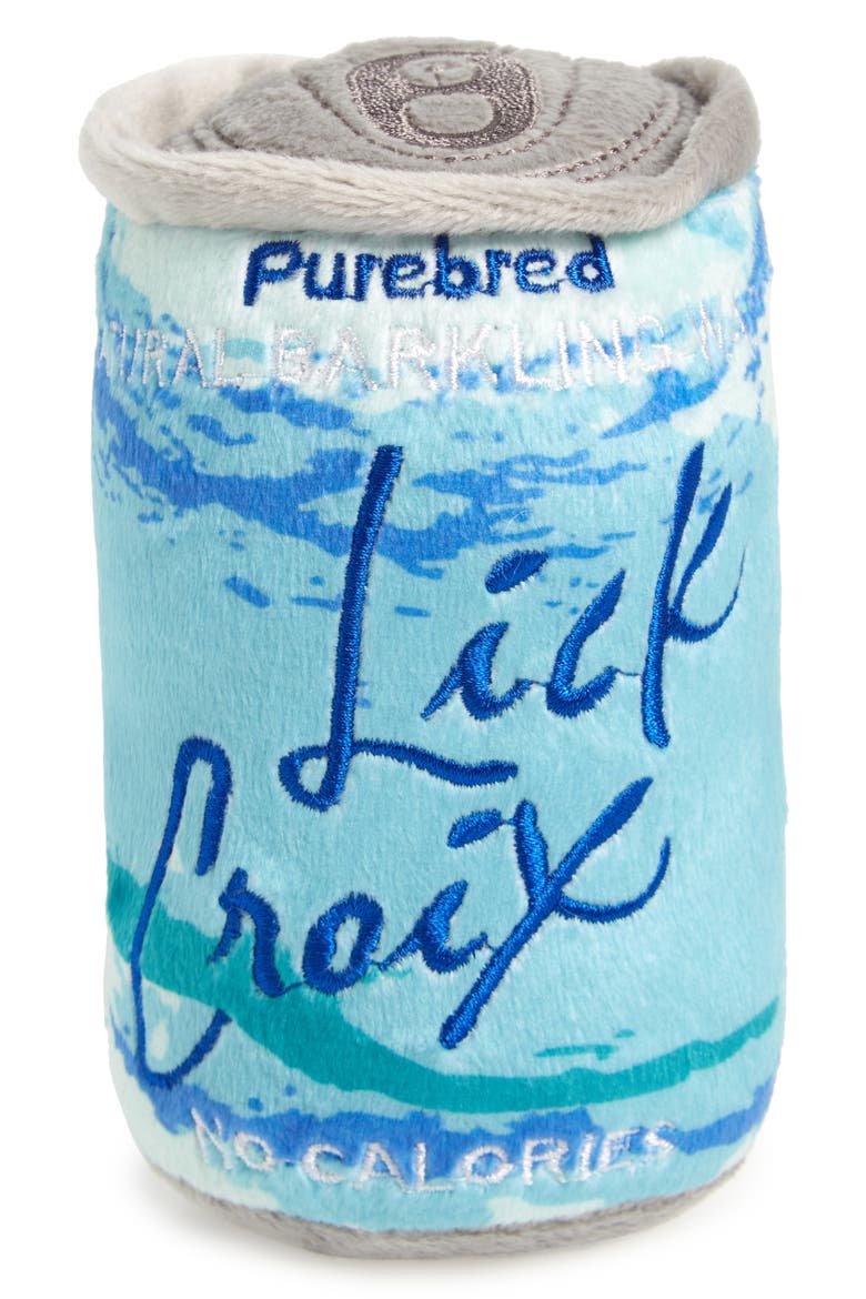 LickCroix Barkling Water Dog Toy, Main, color, BLUE