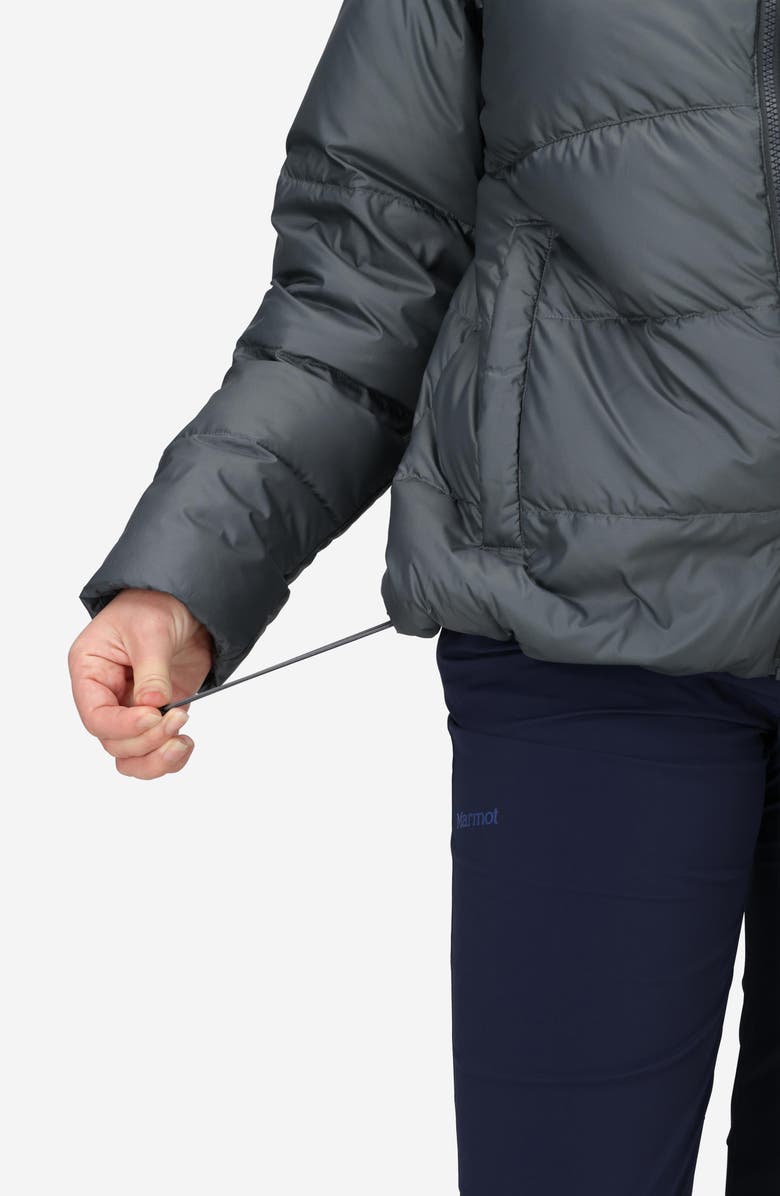 Marmot Guides 700 Fill Power Down Water Repellent Jacket, Alternate, color, Steel Onyx