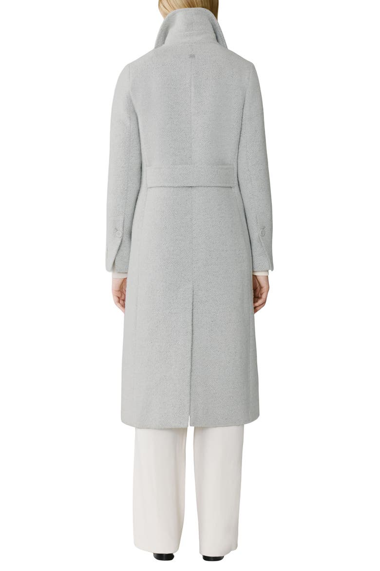 Irena Wool Blend Coat, Alternate, color, STONE BLUE