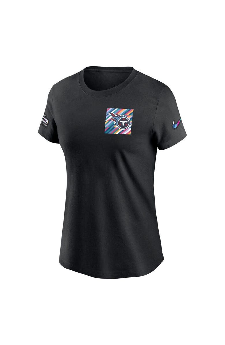 Nike Women's Nike  Black Tennessee Titans 2023 NFL Crucial Catch Sideline Tri-Blend T-Shirt, Alternate, color, 
