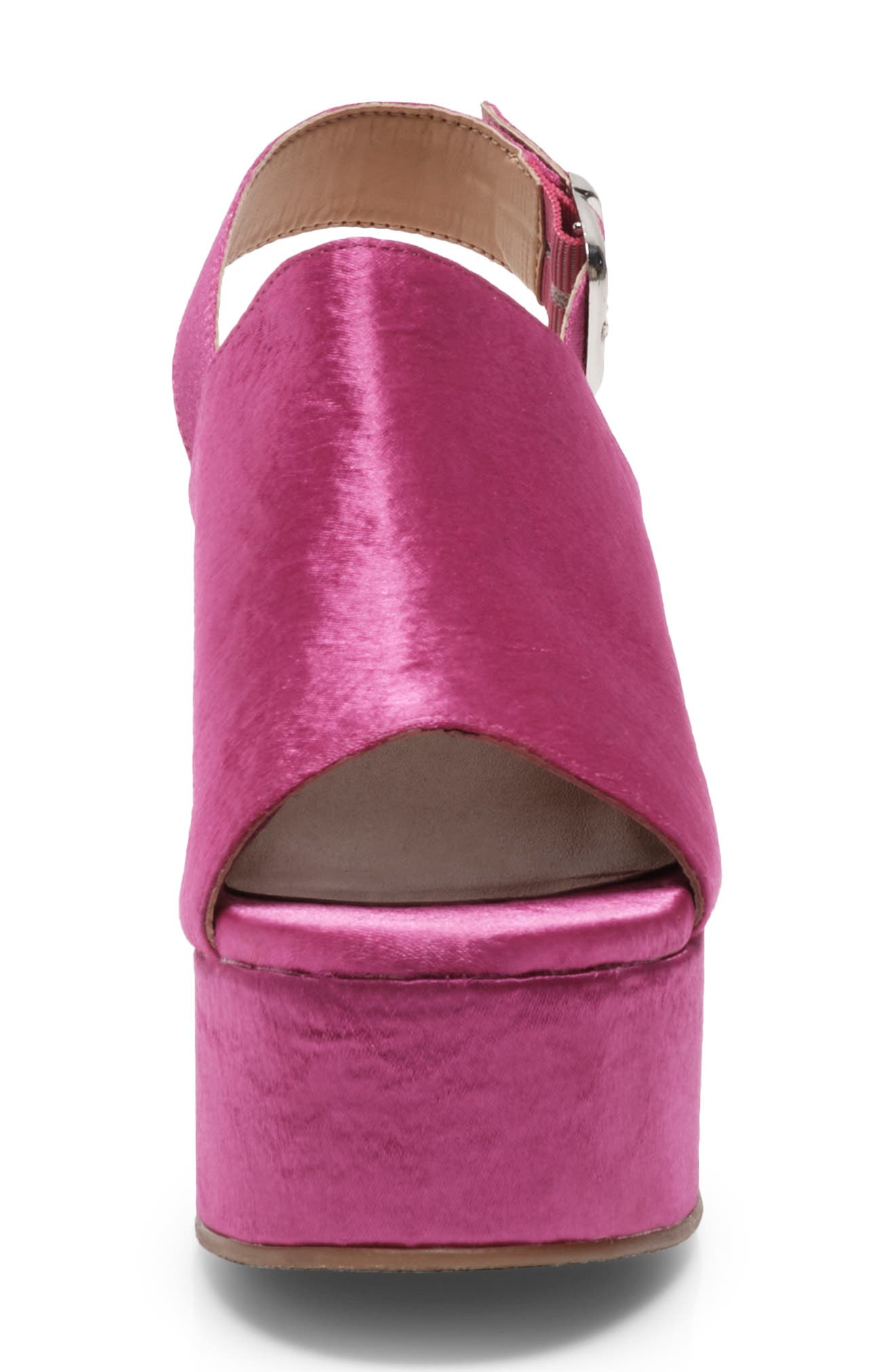 Nicola Platform Sandal, Alternate, color, FUCHSIA