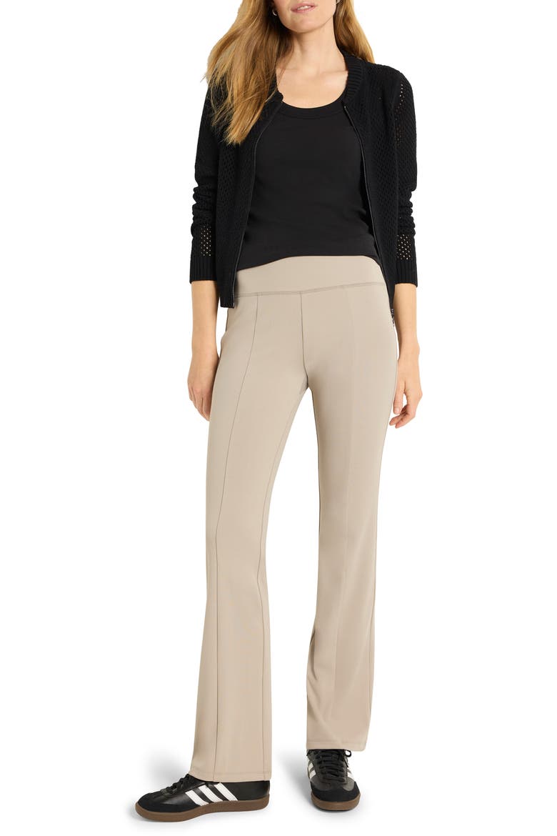 Open Stitch Zip-Up Cardigan, Alternate, color, BLACK ONYX