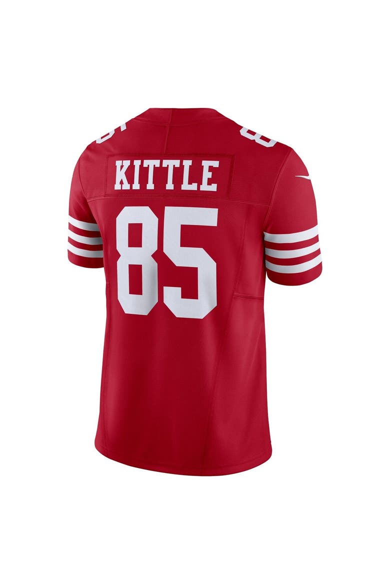 Men's Nike George Kittle Scarlet San Francisco 49ers Vapor F.U.S.E. Limited Jersey, Alternate, color, Scarlet