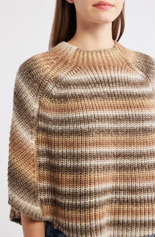 Wit & Wisdom Stripe Sweater In Green