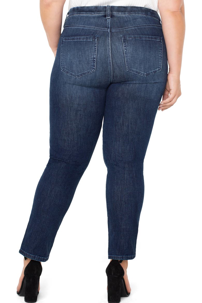 Gia Glider Pull-On Slim Jeans, Alternate, color, WARNER LAKE