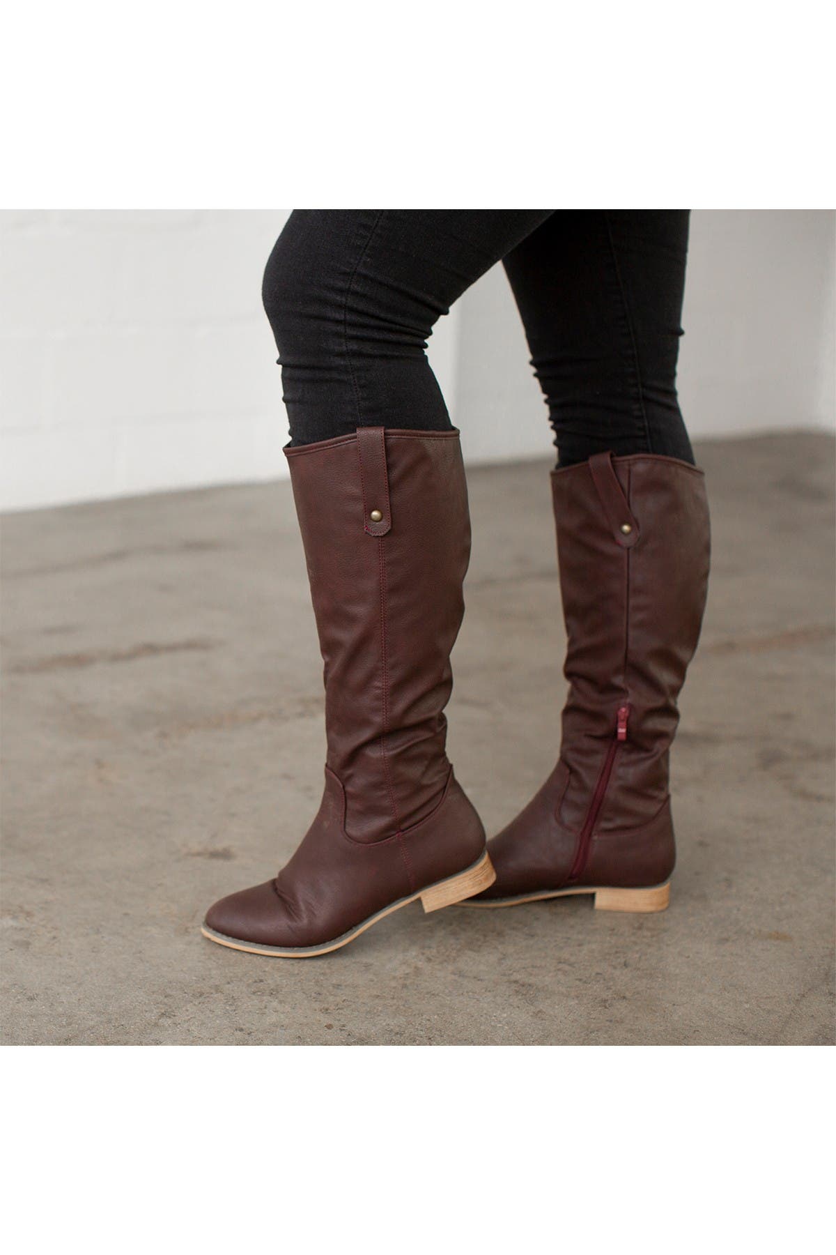 Journee Collection JOURNEE Taven Mid Calf Boot - Wide Calf, Alternate, color, 