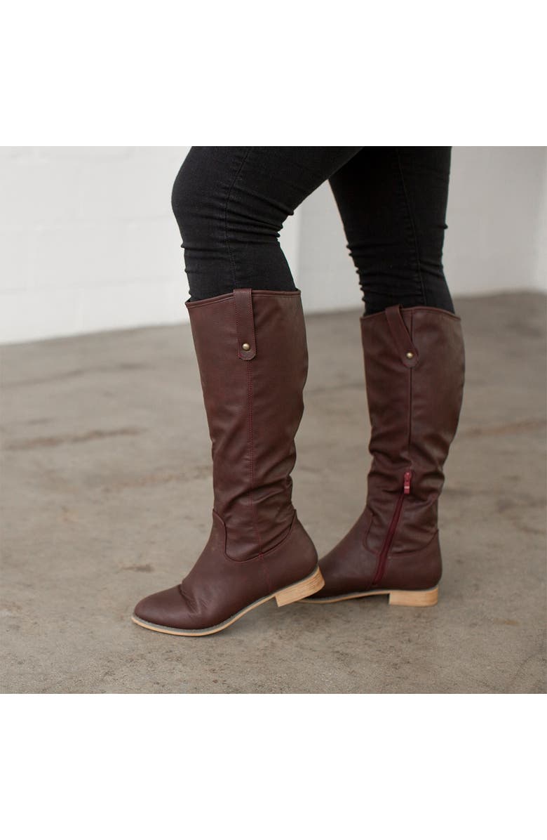 Journee Collection JOURNEE Taven Mid Calf Boot - Wide Calf, Alternate, color,