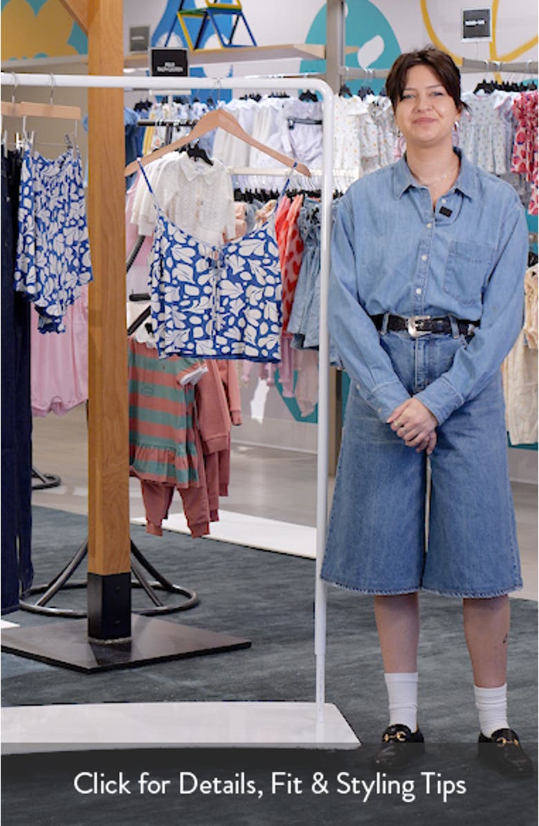 Surf Dreams Print Rib Camisole, sales video thumbnail