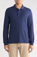 Rodd & Gunn Long Sleeve Cotton Jacquard Polo
