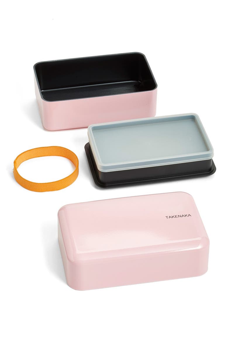 'Rectangle' Bento Box, Alternate, color, CANDY PINK
