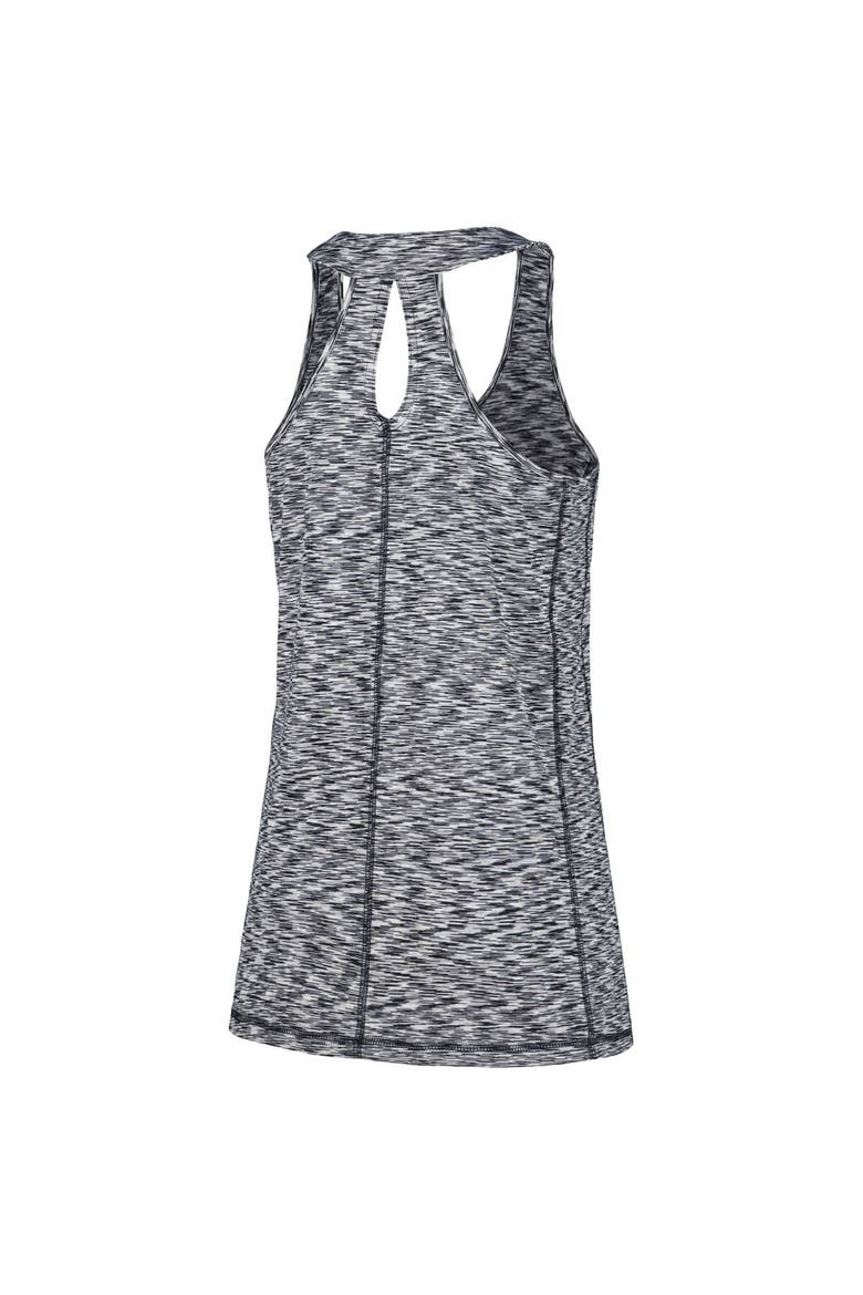 Women's New Era Navy Milwaukee Brewers Space Dye Keyhole Back Tank Top, Alternate, color, Navy