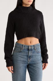 Florence by Mills Crop Turtleneck Sweater