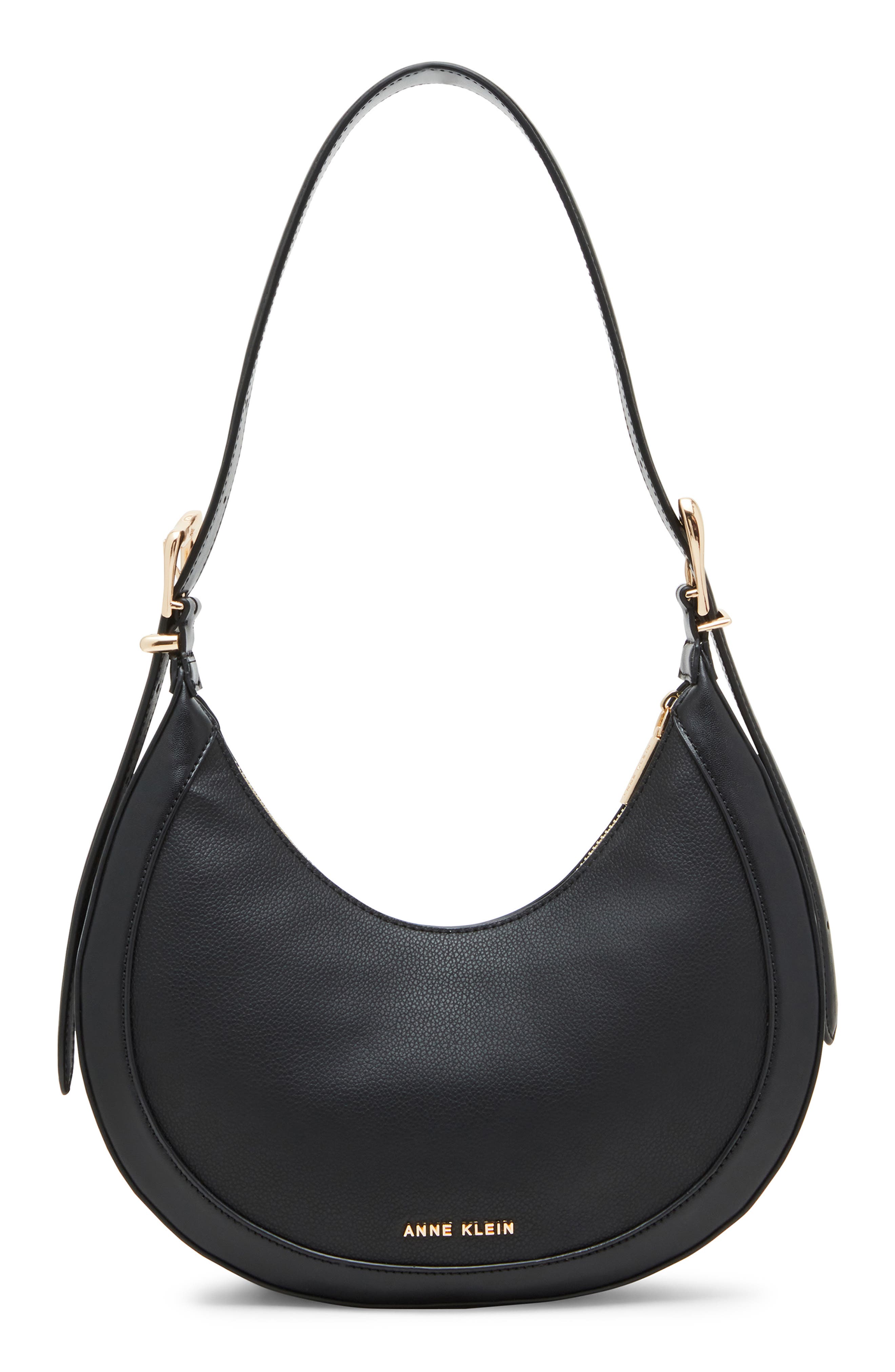 Anne Klein Crescent Shoulder Bag, Main, color, 