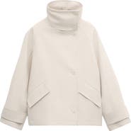 MANGO Funnel Neck Parka