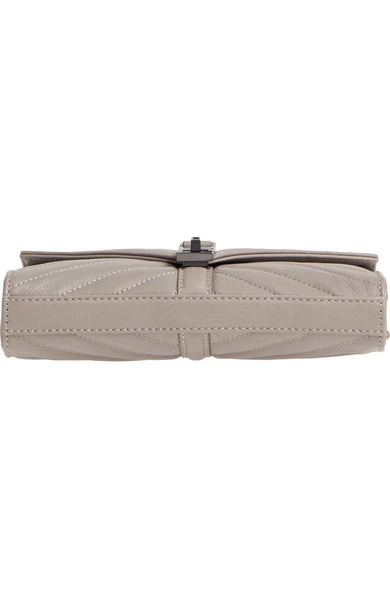 Botkier Dakota Quilted Leather Clutch, Alternate, color,