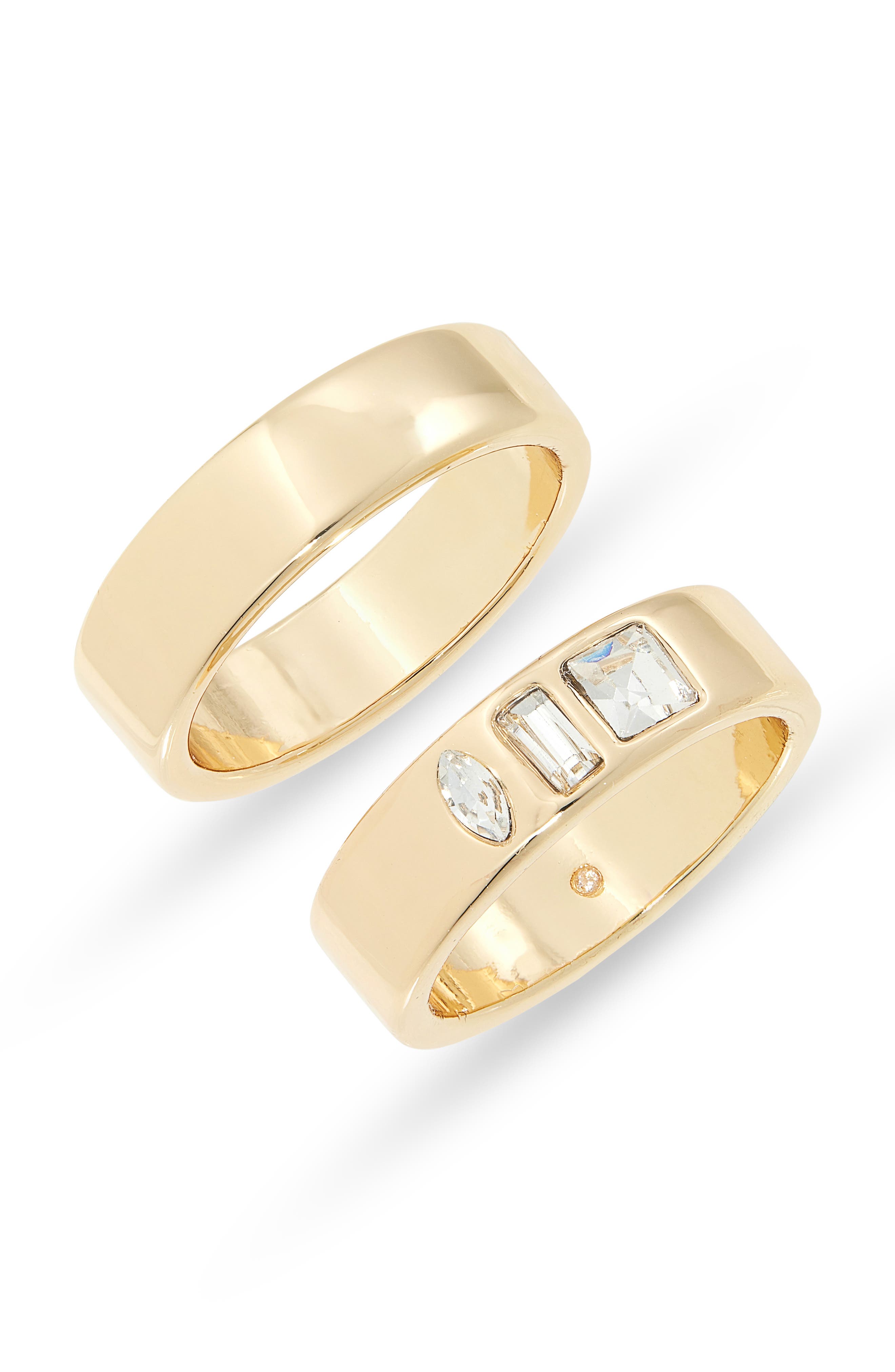 NORDSTROM RACK 2-Pack Assorted Cigar Rings