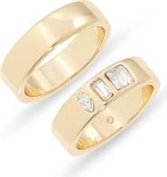 NORDSTROM RACK 2-Pack Assorted Cigar Rings