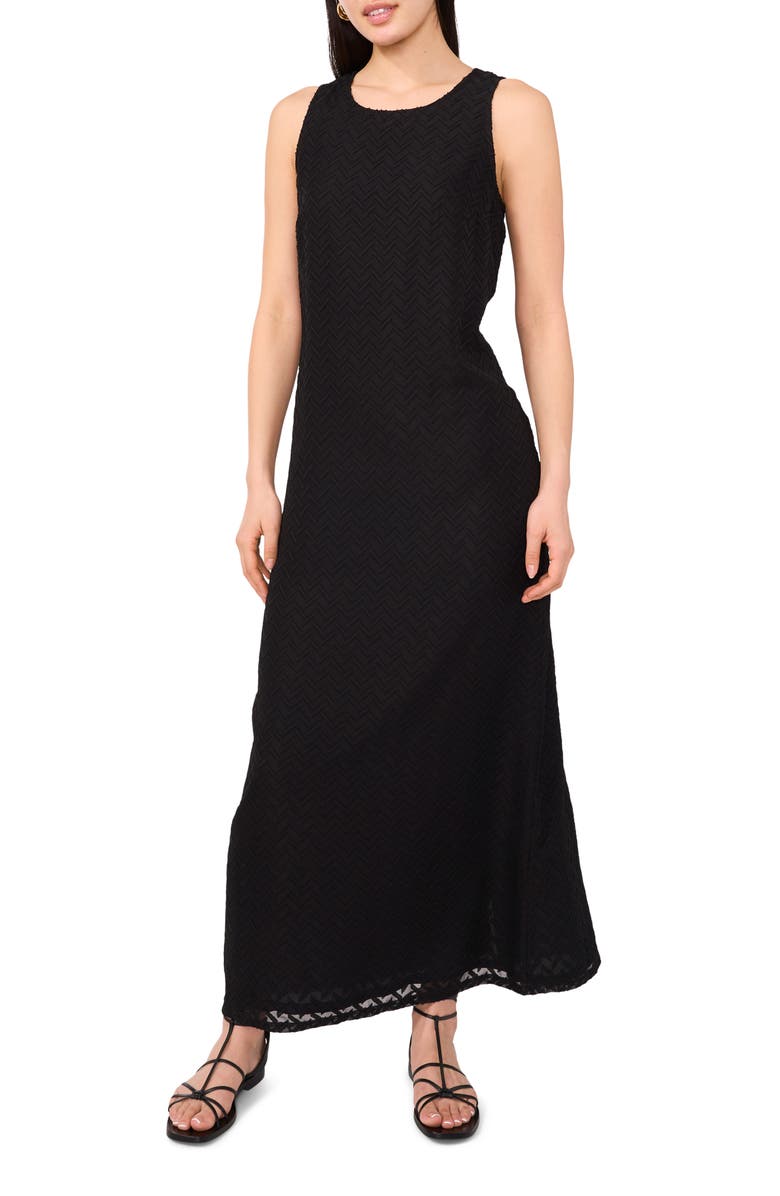 Vince Camuto Textured Sleeveless Maxi Dress, Main, color, 