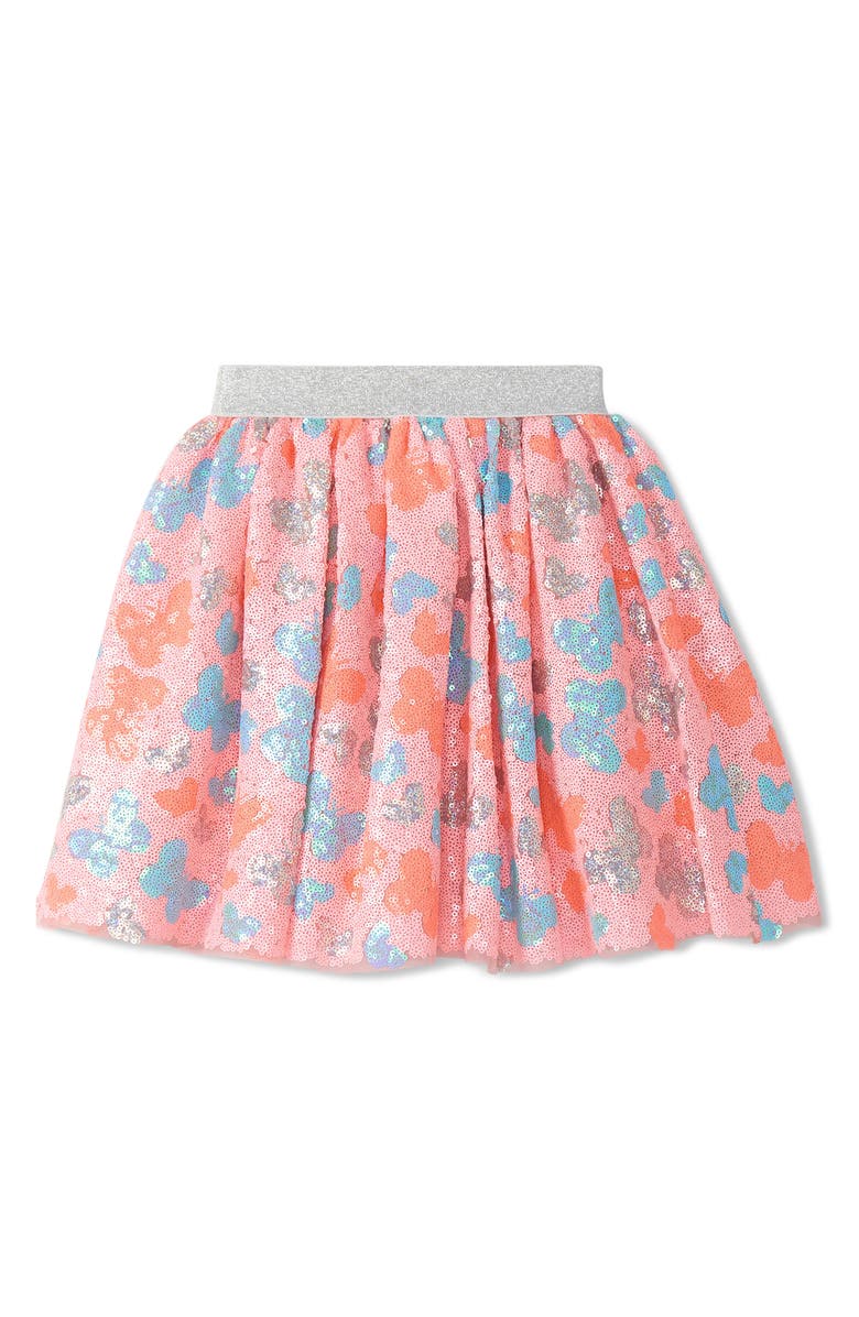 Hatley Kids' Glitter Butterfly Sequin Skirt, Alternate, color, 