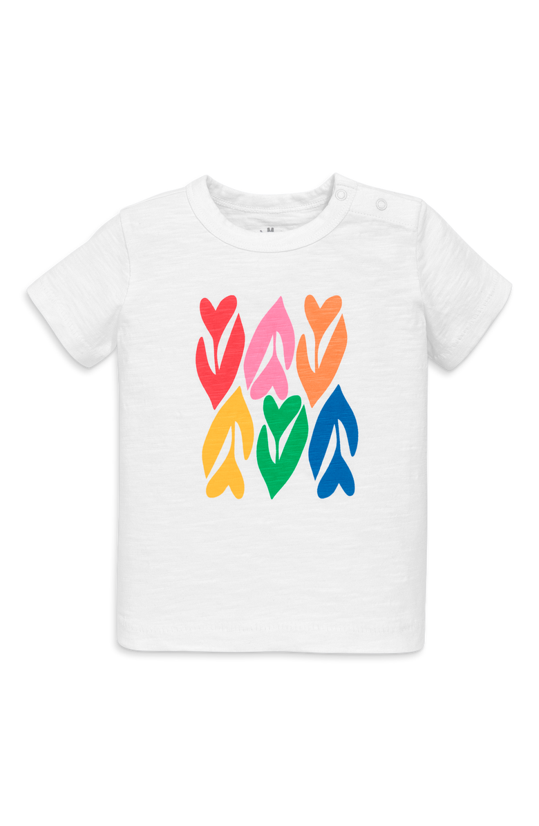 Primary Baby Rainbow Tulip Tee, Main, color, 