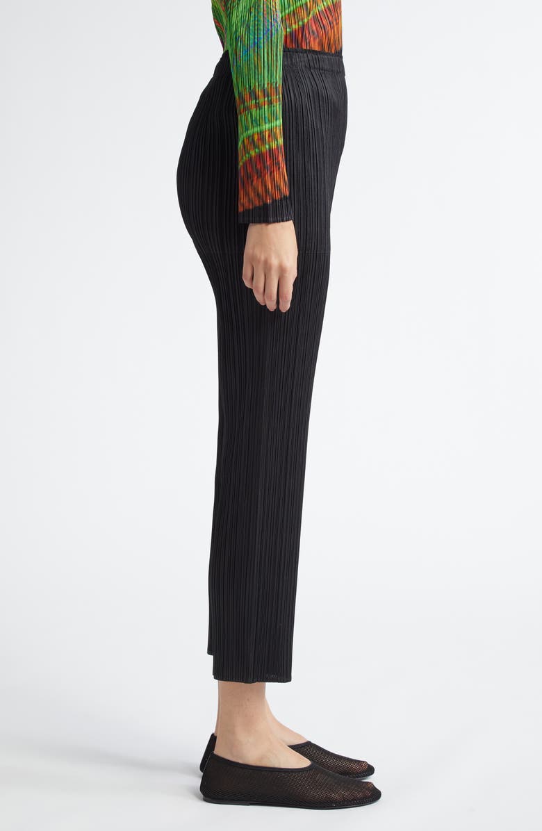 Pleats Please Issey Miyake Monthly Colors July Pleated Straight Leg Pants, Alternate, color, 