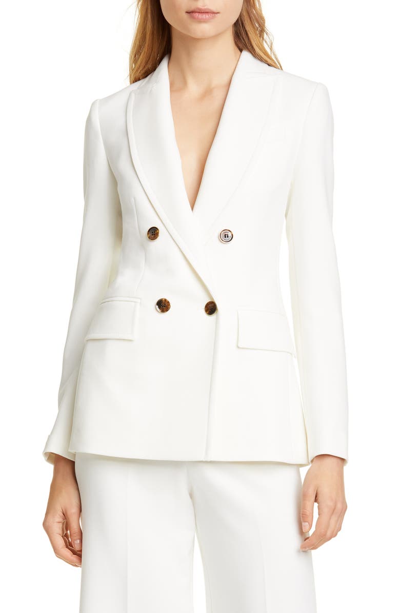 Karen Millen Double Breasted Blazer, Main, color, 