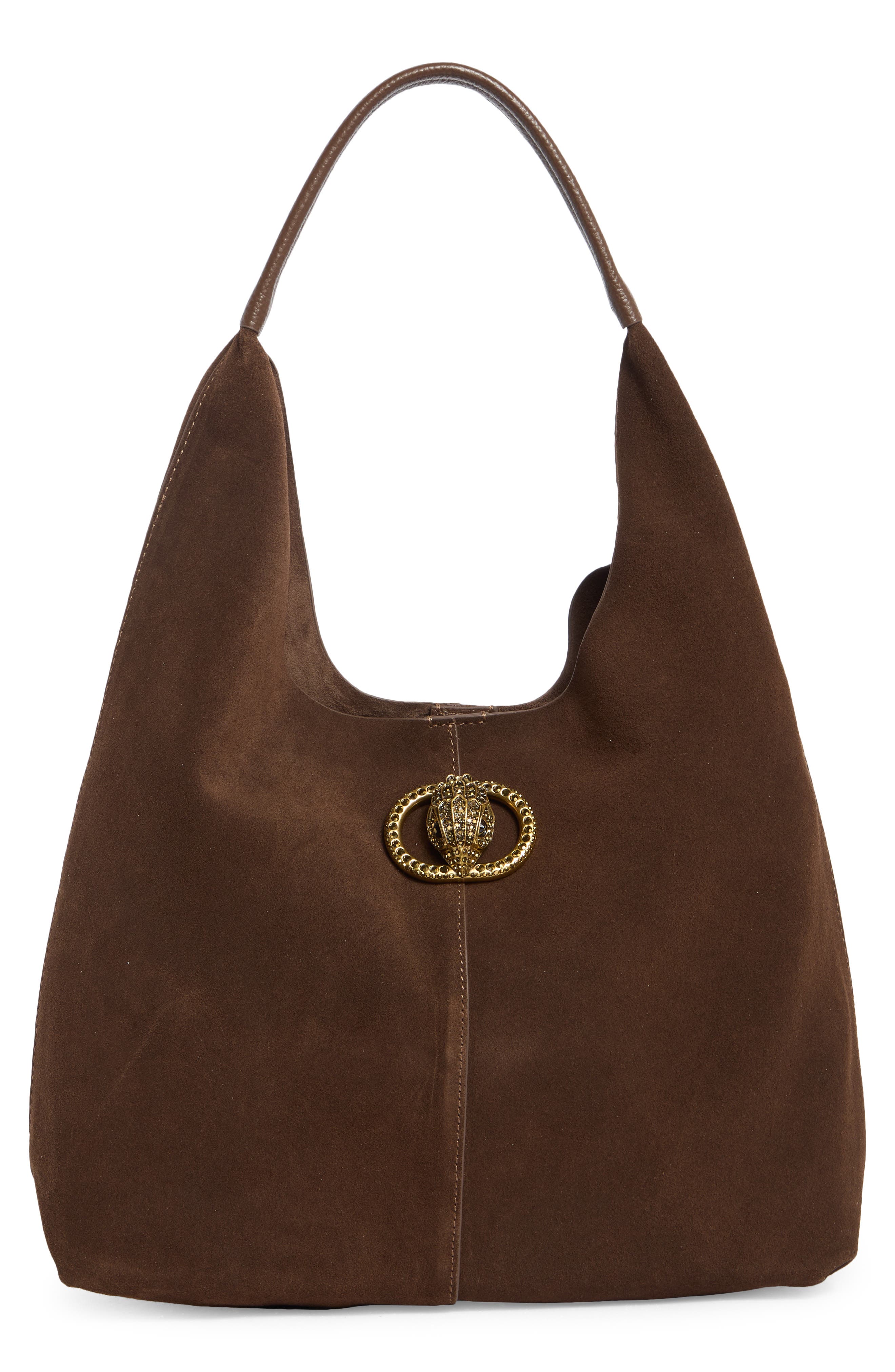 Medium Chelsea Slouch Hobo Bag, Main, color, DARK BROWN