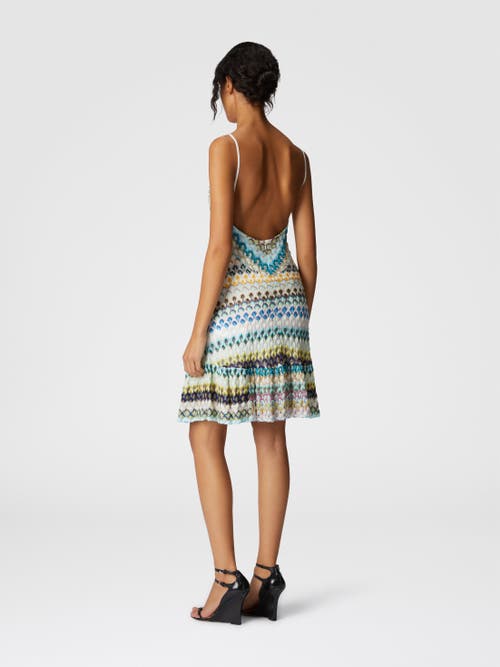Missoni Women's Rayon Blend Dresses | Size It 44 | Ds25sg3ubr0133s507h In Multicoloured