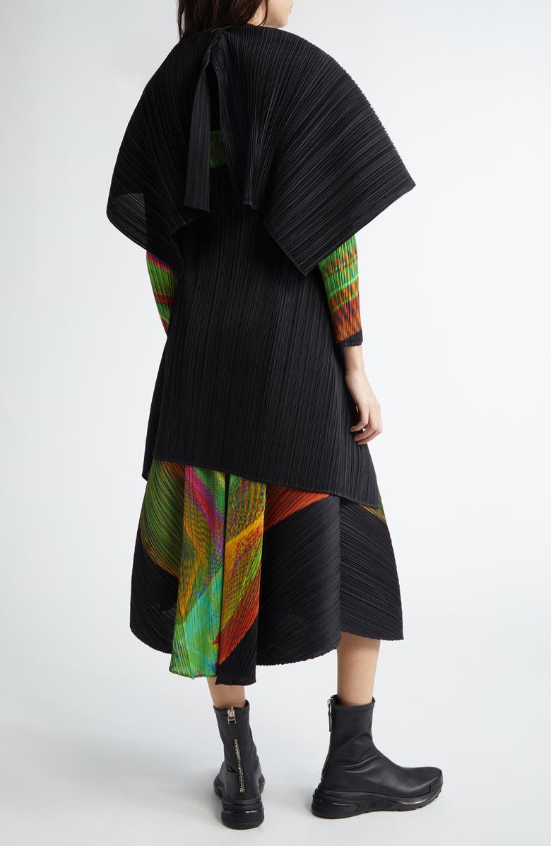 Pleats Please Issey Miyake Monthly Colors November Pleated Vest, Alternate, color,