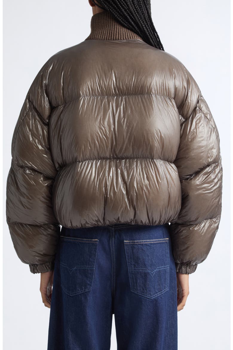 W-arrior Down Puffer Jacket, Alternate, color, PLUM/ PURPL